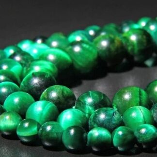 Œil de tigre (coloré vert)