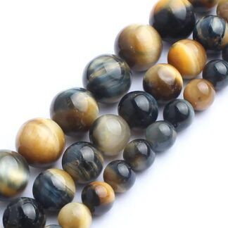 Oeil de tigre jaune avec Oeil de faucon (2)