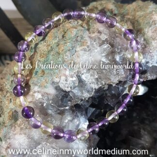 Bracelet en Amétrine