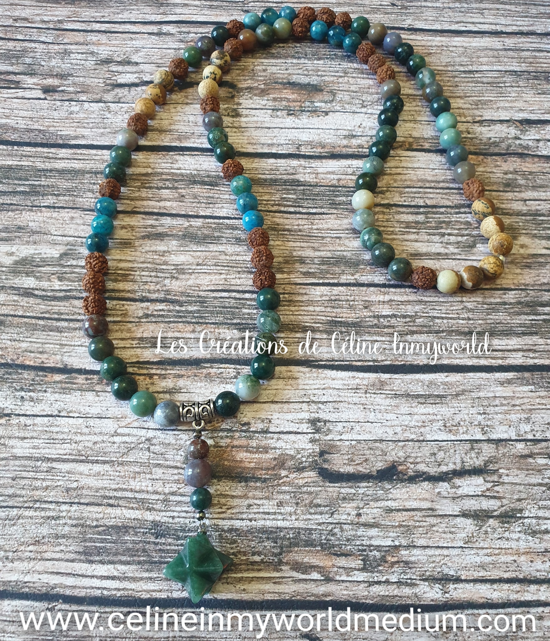 Chapelet de protection et d'augmentation du champ vibratoire et énergétique