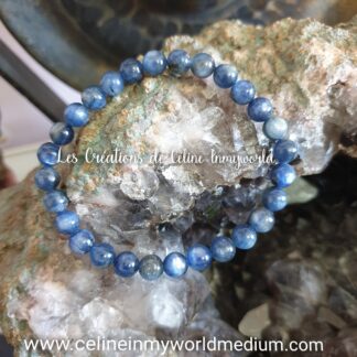 Bracelet pour aider dans les situations extrêmes, en Cyanite