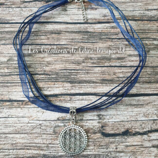 Pendentif Fleur de vie pour la protection et l'ancrage