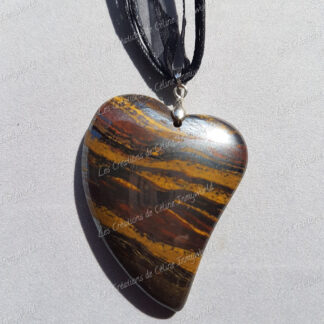 Pendentif Cœur en Œil de fer