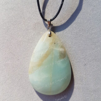 Pendentif goutte en Amazonite