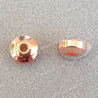 Séparateur 4mm or rosé en Hématite plaquée