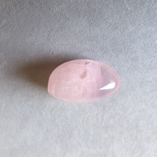 Pierre roulée en Quartz rose modèle n°1