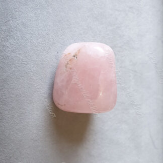 Pierre roulée en Quartz rose modèle n°59