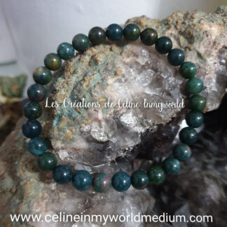 Bracelet pour la protection immunitaire, en Héliotrope