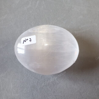 Pierre roulée savon en Sélénite modèle n°7