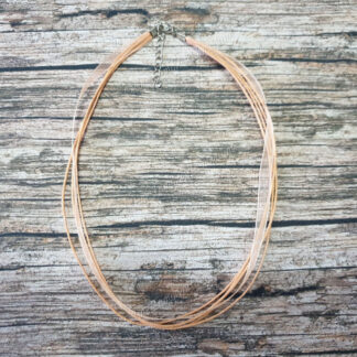 Cordon ruban 45 cm rose pâle