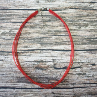 Cordon ruban 45 cm rouge