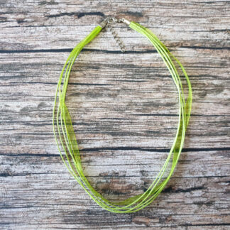 Cordon ruban 45 cm vert pomme