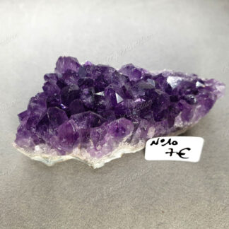 Druse d'Améthyste brute modèle n°10