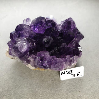 Druse d'Améthyste brute modèle n°13