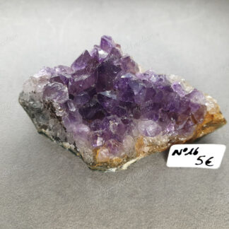 Druse d'Améthyste brute modèle n°16