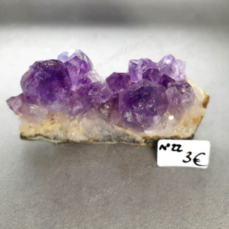 Druse d'Améthyste brute modèle n°22