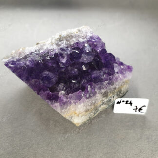 Druse d'Améthyste brute modèle n°24