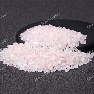 Étincelles de pierre en Quartz rose