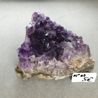 Druse d'Améthyste brute modèle n°27