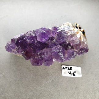 Druse d'Améthyste brute modèle n°28