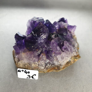 Druse d'Améthyste brute modèle n°40