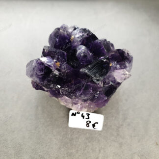 Druse d'Améthyste brute modèle n°43