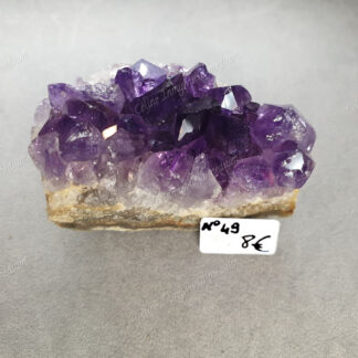 Druse d'Améthyste brute modèle n°49