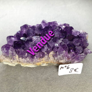 Druse d'Améthyste brute modèle n°6 (vendue)