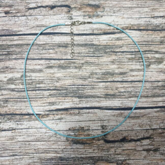 Cordon simple 45 à 50 cm bleu clair