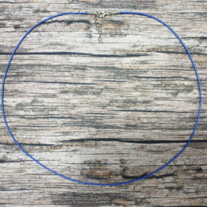 Cordon simple 60 à 65 cm bleu