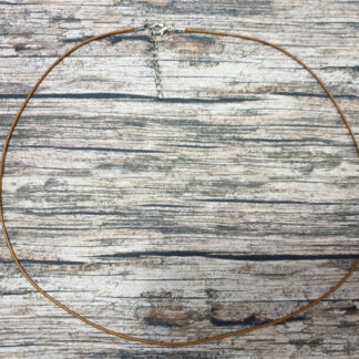 Cordon simple 60 à 65 cm marron