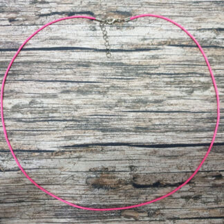Cordon simple 60 à 65 cm rose