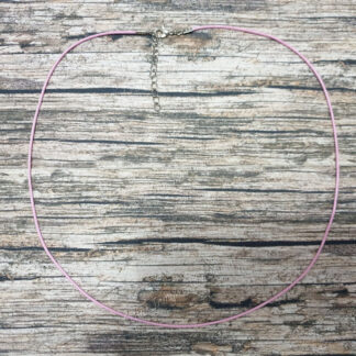Cordon simple 60 à 65 cm rose pâle