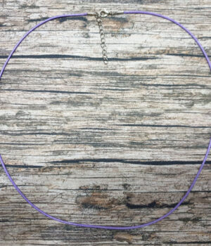 Cordon simple 60 à 65 cm violet clair