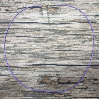 Cordon simple 60 à 65 cm violet clair