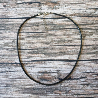 Cordon simple épais 45 à 50 cm noir