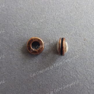 Séparateur 6mm argenté cuivre