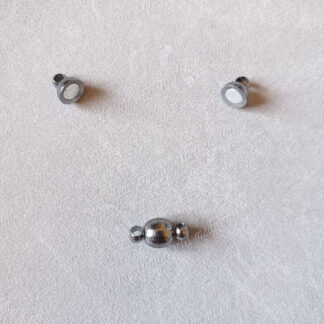 Fermoir magnétique anthracite