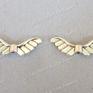 Ailes d'anges métal couleur argenté n°3