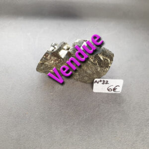 Pierre brute en Pyrite modèle n°32 vendue