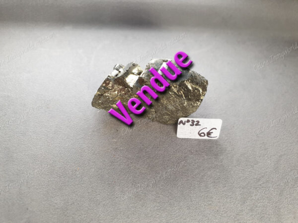 Pierre brute en Pyrite modèle n°32 vendue