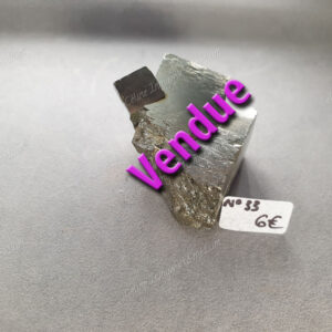 Pierre brute en Pyrite modèle n°33 vendue