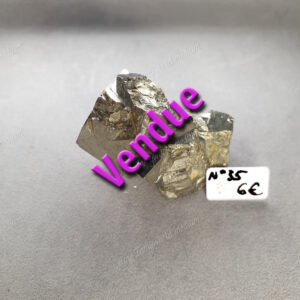 Pierre brute en Pyrite modèle n°35 vendue