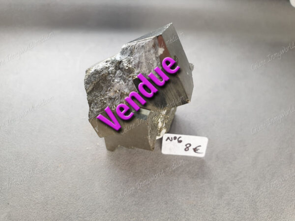 Pierre brute en Pyrite modèle n°6 vendue